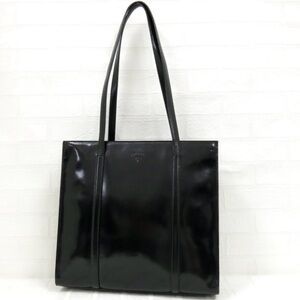 Prada Black Calf Leather Tote Bag